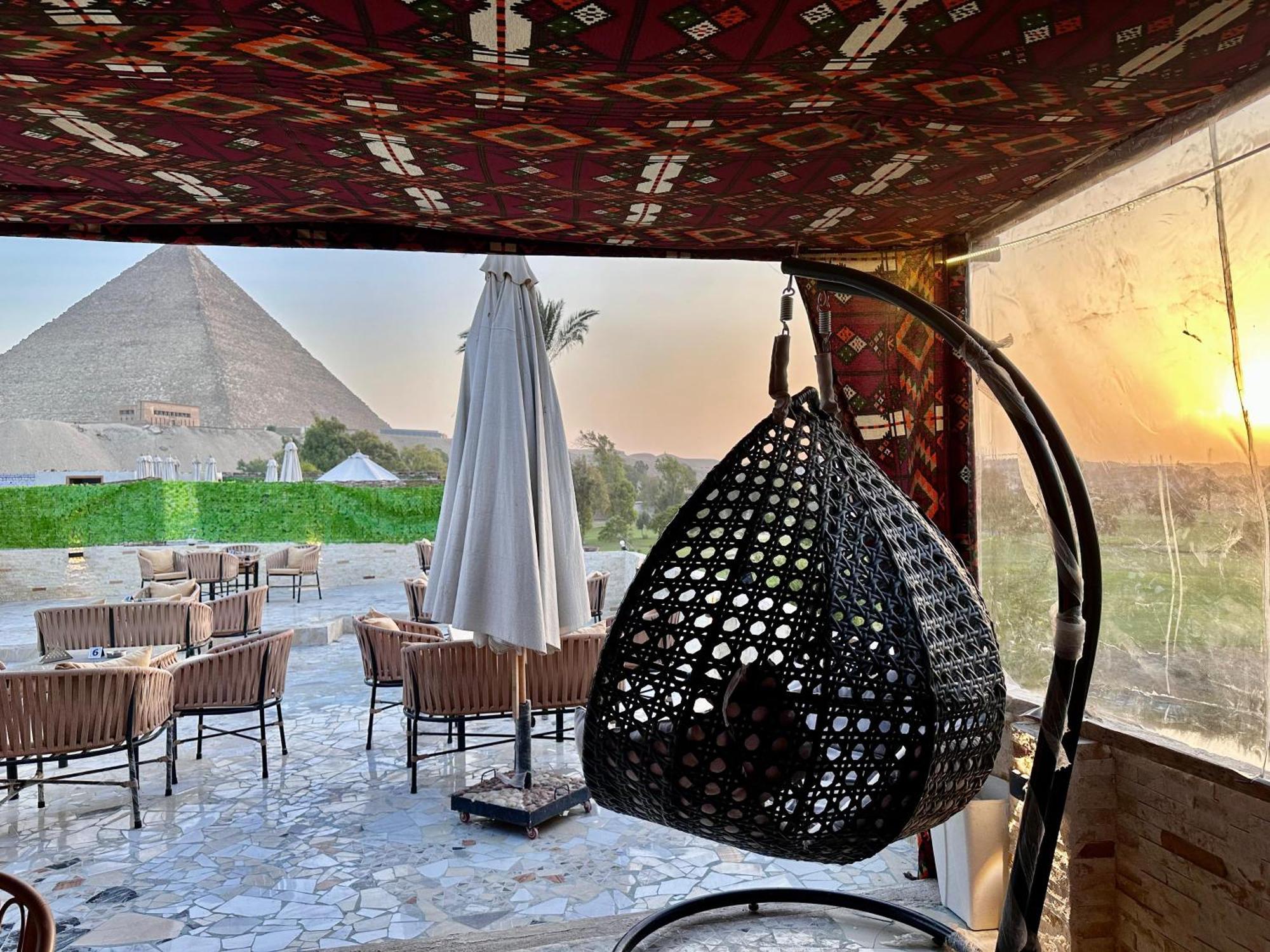 Hotel Golf Pyramids View Kafret el-Gabal Exterior foto
