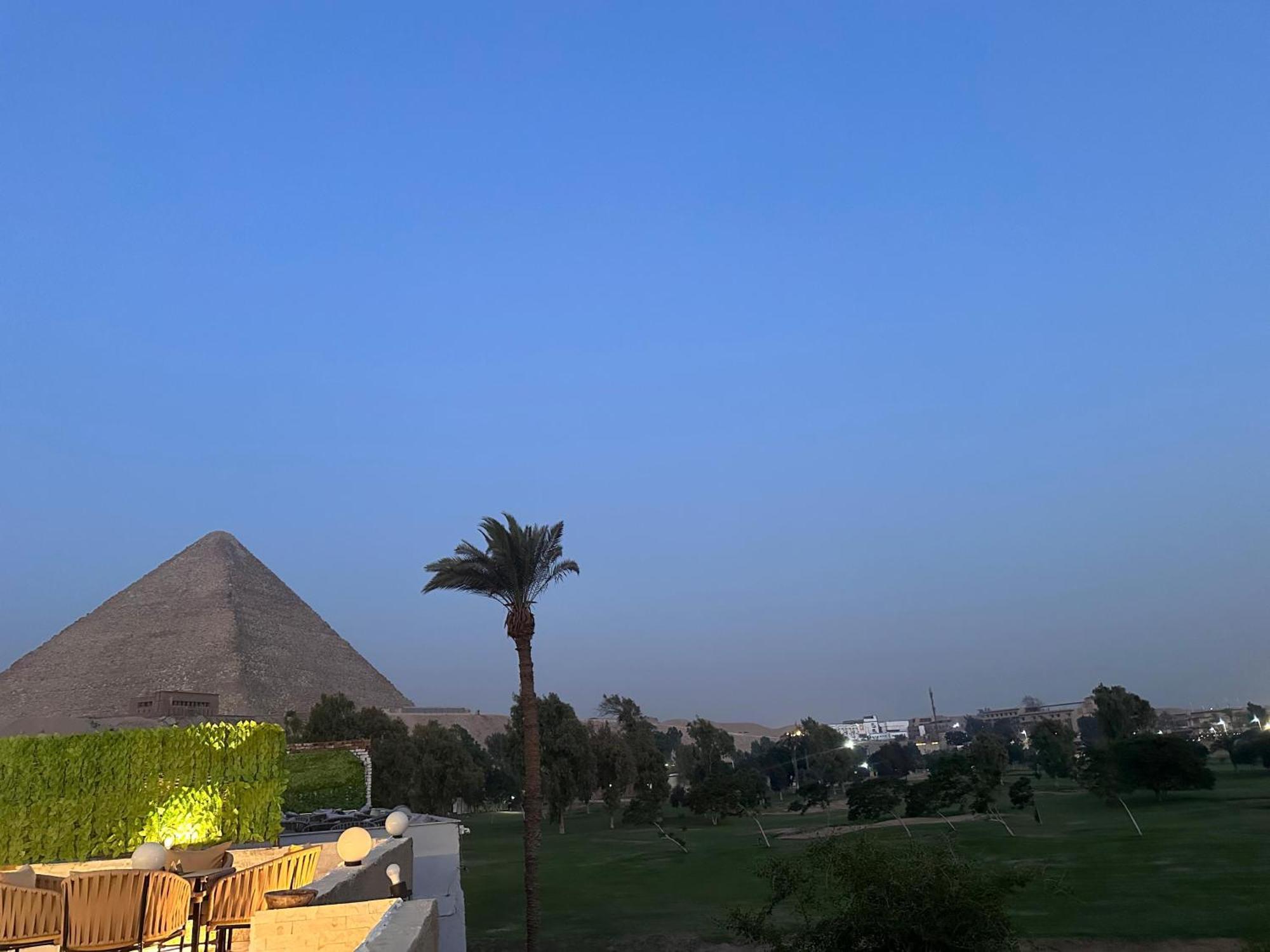Hotel Golf Pyramids View Kafret el-Gabal Exterior foto