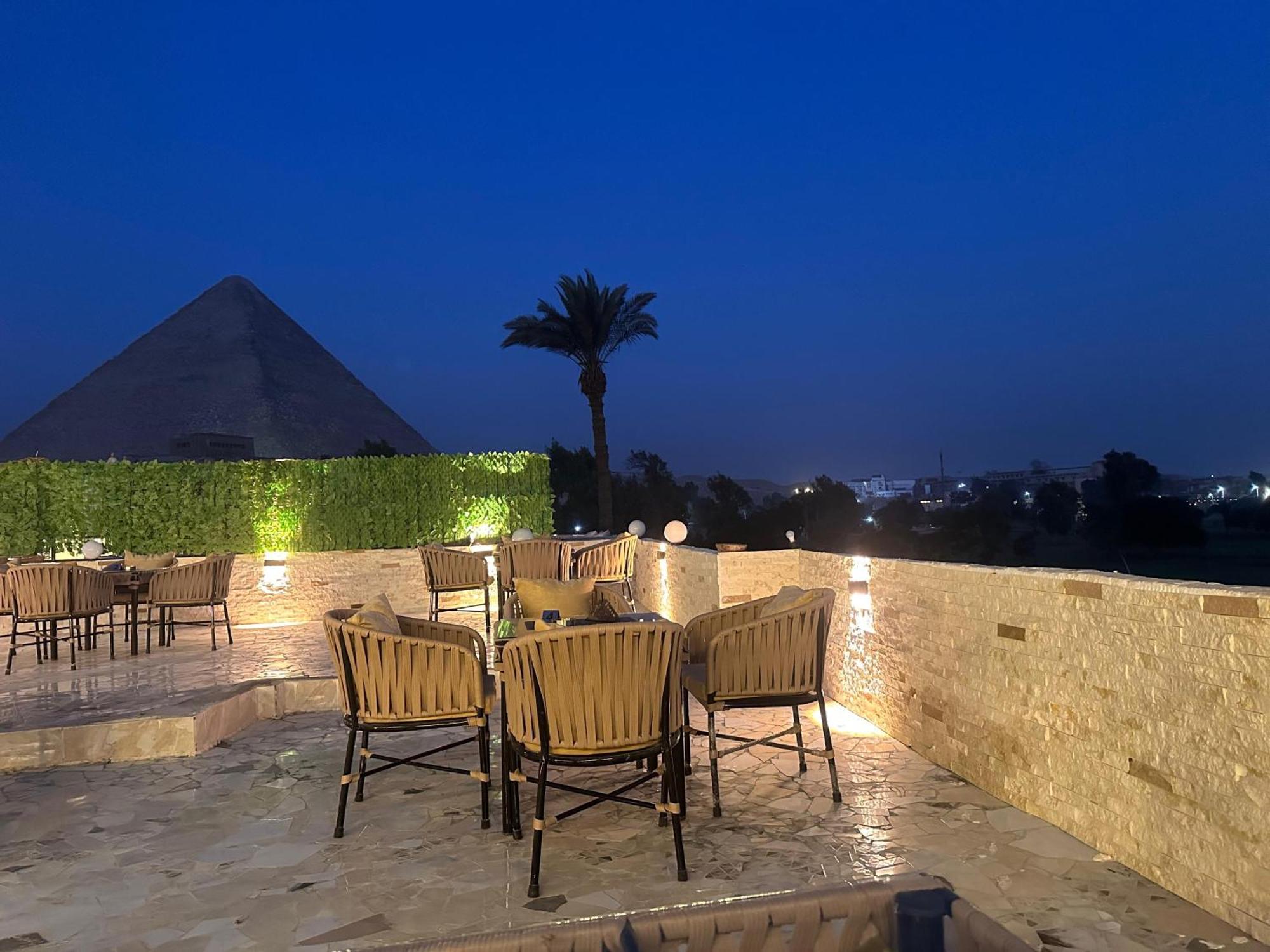 Hotel Golf Pyramids View Kafret el-Gabal Exterior foto