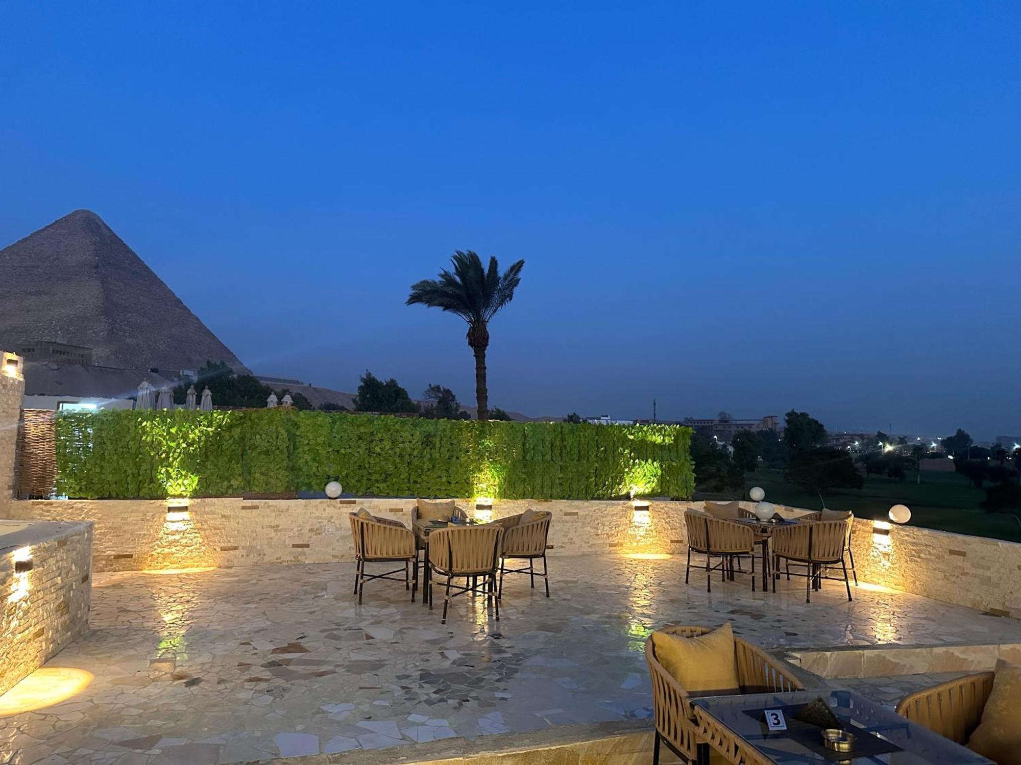 Hotel Golf Pyramids View Kafret el-Gabal Exterior foto