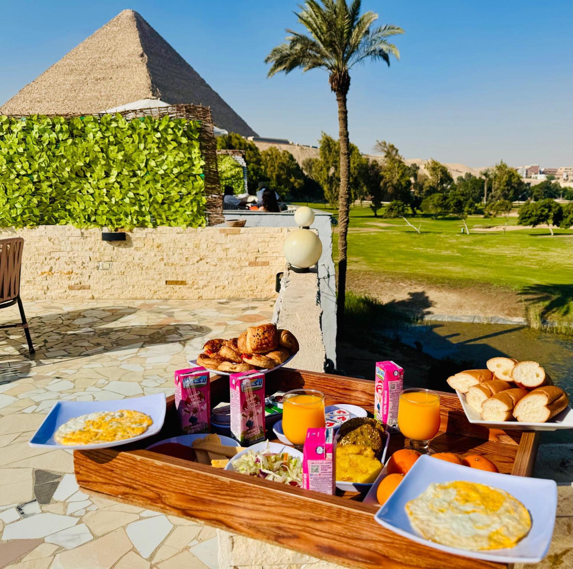 Hotel Golf Pyramids View Kafret el-Gabal Exterior foto